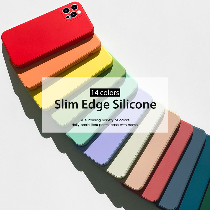 ○ SLIM EDGE Silicone Case