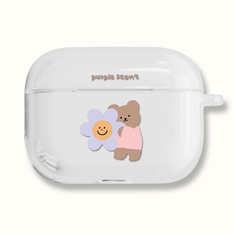 [CLEAR AIRPODS PRO] 359 보라빛향기